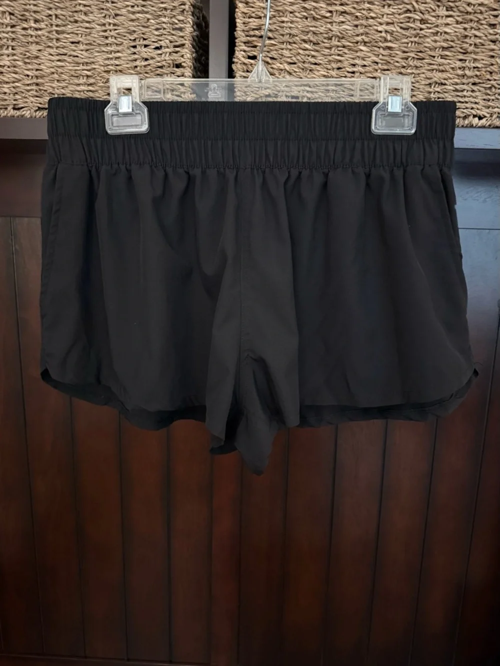 Coverup Boardshorts with Side Pockets and Dolphin Hem